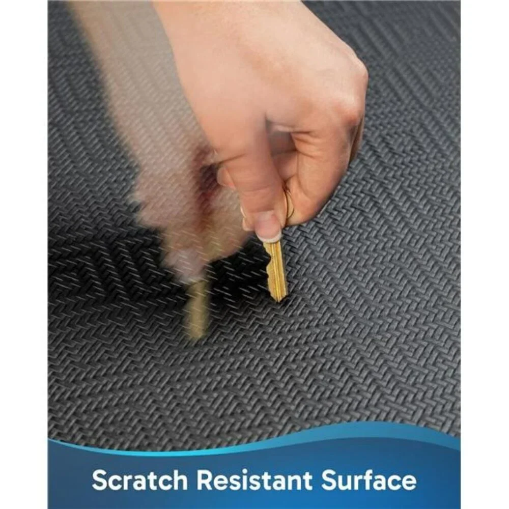 Ophanie Anti Fatigue Kitchen Mat 20x32 Thick Cushioned Waterproof Floor Rug